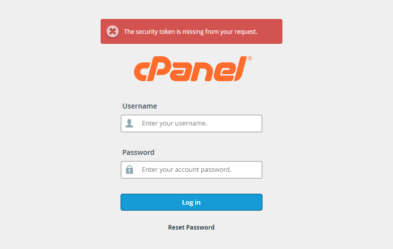 Open shared hosting with cPanel